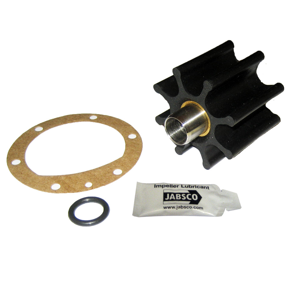 Jabsco Impeller Kit - 8 Blade - Nitrile - 2-9/16" Diameter - Ding Drive - Deckhand Marine Supply
