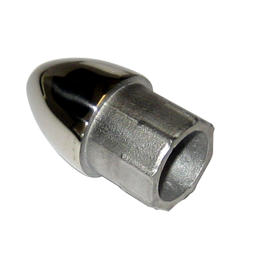 Whitecap Bullet End - 316 Stainless Steel - 7/8" Tube O.D. - Deckhand Marine Supply