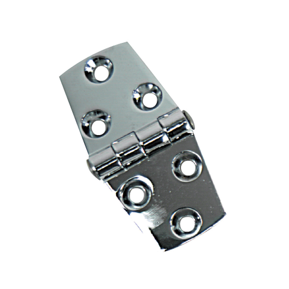 Whitecap Door Hinge - CP/Zamac - 1-1/2" x 3" - Deckhand Marine Supply