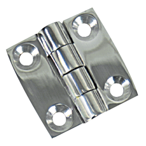 Whitecap Butt Hinge - 304 Stainless Steel - 2-1/2" x 1-11/16" - Deckhand Marine Supply