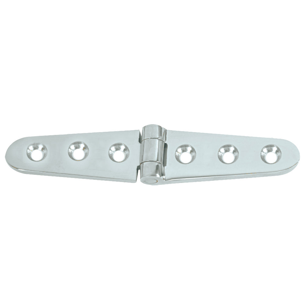 Whitecap Strap Hinge - 316 Stainless Steel - 6" x 1" - Deckhand Marine Supply