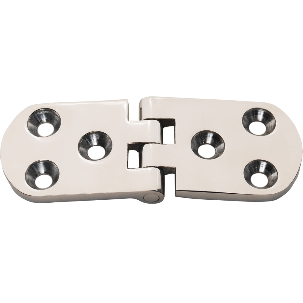 Whitecap Flush Mount Hinge - 316 Stainless Steel - 4" x 1-1/2" - Deckhand Marine Supply