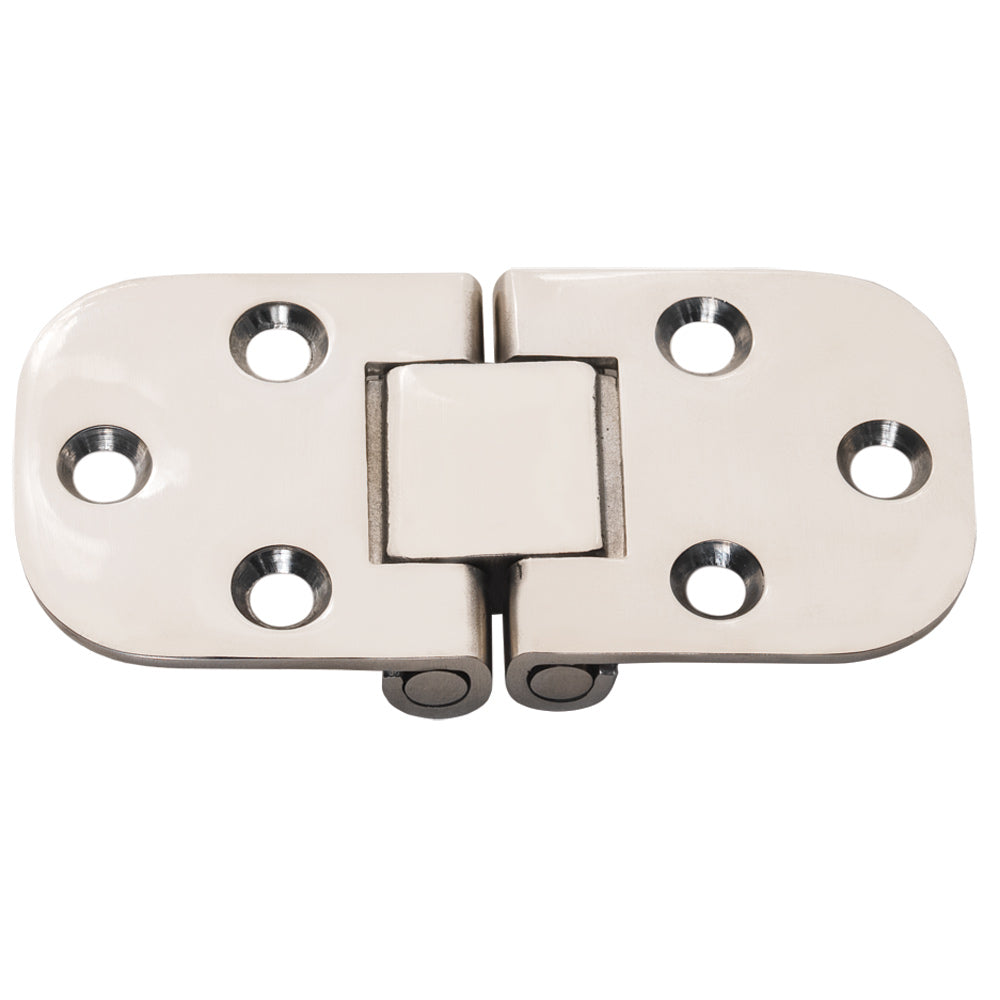 Whitecap Flush Mount 2-Pin Hinge - 304 Stainless Steel - 3" x 1-1/2" - Deckhand Marine Supply