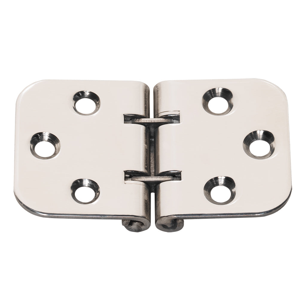 Whitecap Flush Mount 2-Pin Hinge - 304 Stainless Steel - 2-13/16 x 1-9/16 - Deckhand Marine Supply