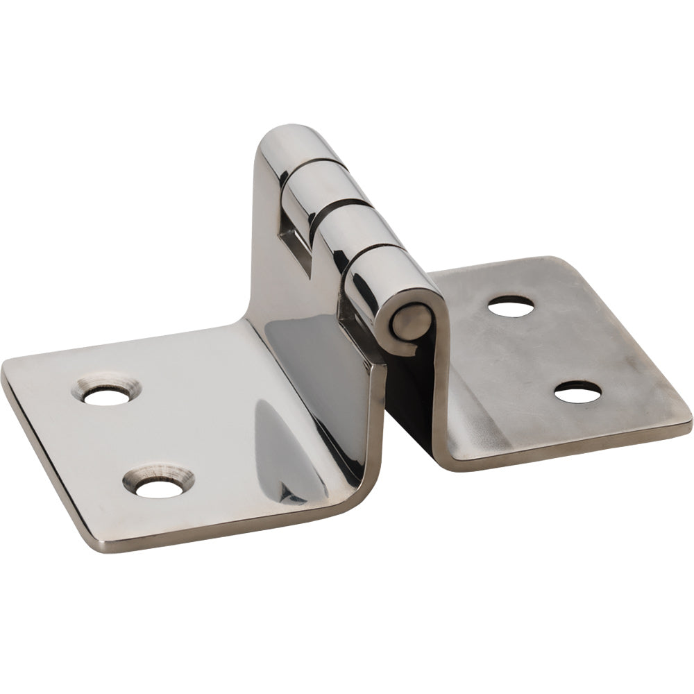 Whitecap Folding Seat Hinge - 304 Stainless Steel - 2" x 3-3/16" - Deckhand Marine Supply