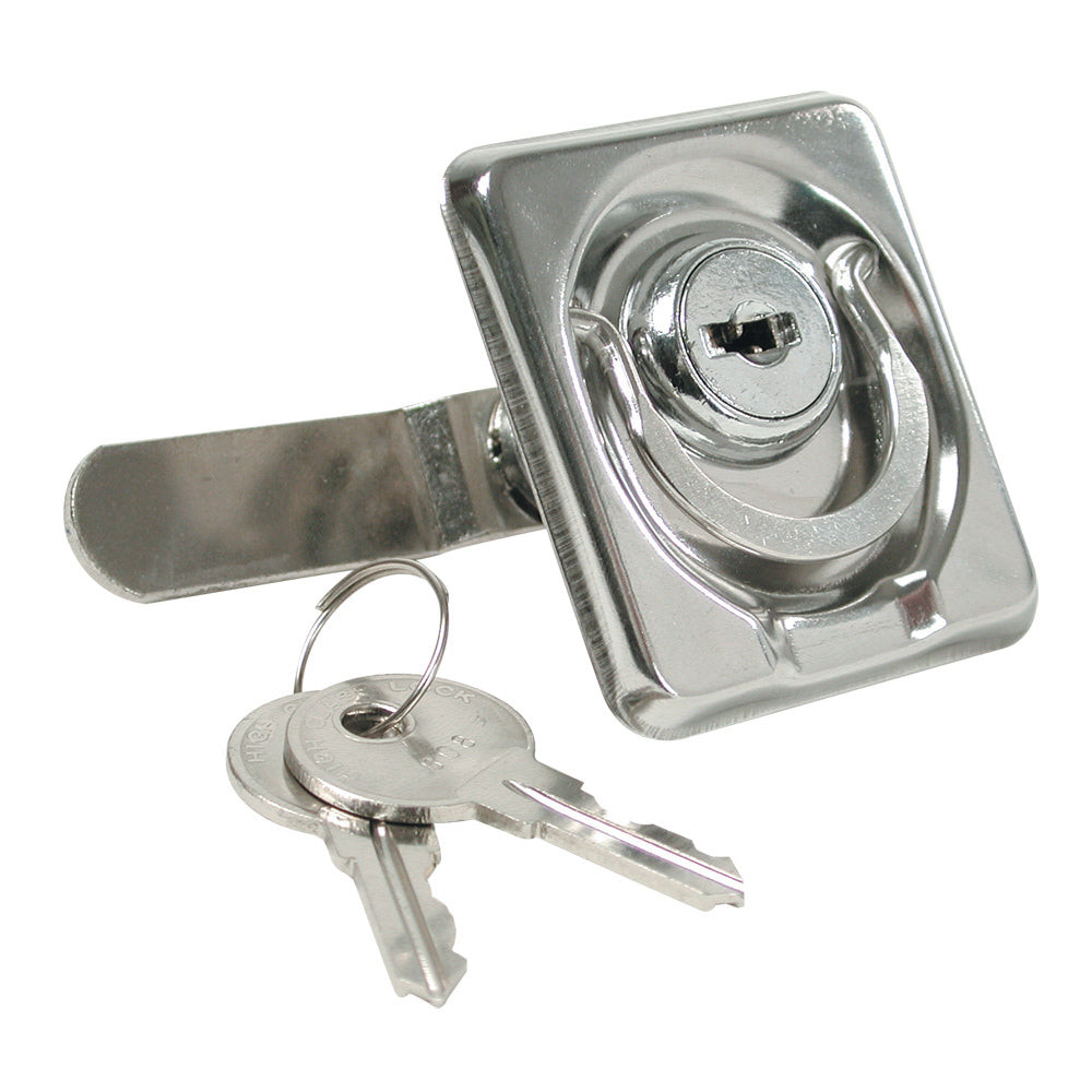 Whitecap Locking Lift Ring - 304 Stainless Steel - 2-1/8" - Deckhand Marine Supply