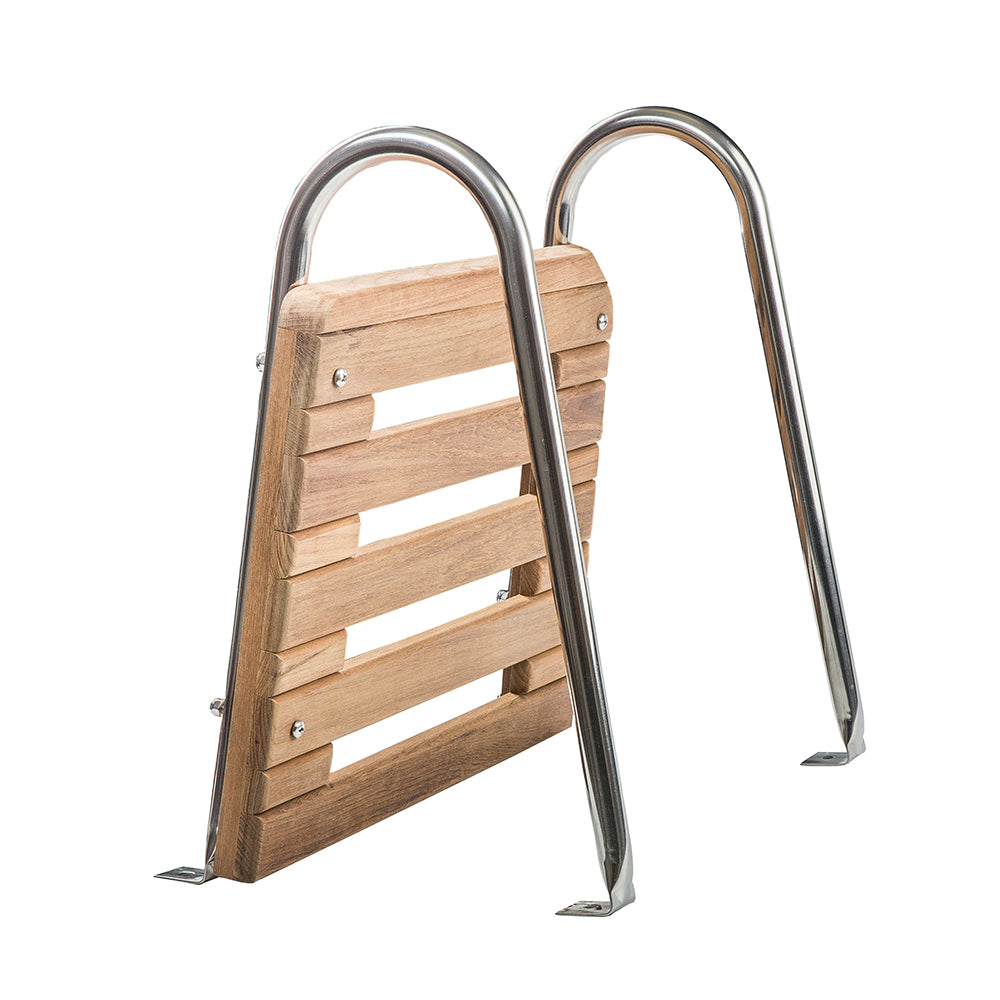 Whitecap Teak Swim Platform f/Inboard/Outboard Motors - Deckhand Marine Supply