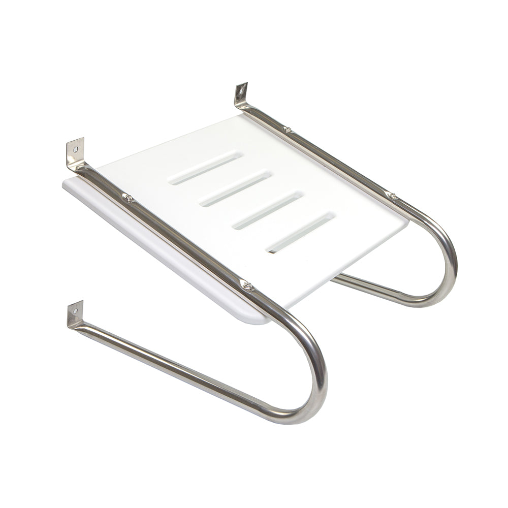 Whitecap White Poly Swim Platform f/Inboard/Outboard Motors - Deckhand Marine Supply