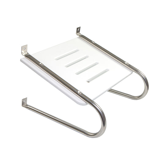 Whitecap White Poly Swim Platform f/Inboard/Outboard Motors - Deckhand Marine Supply