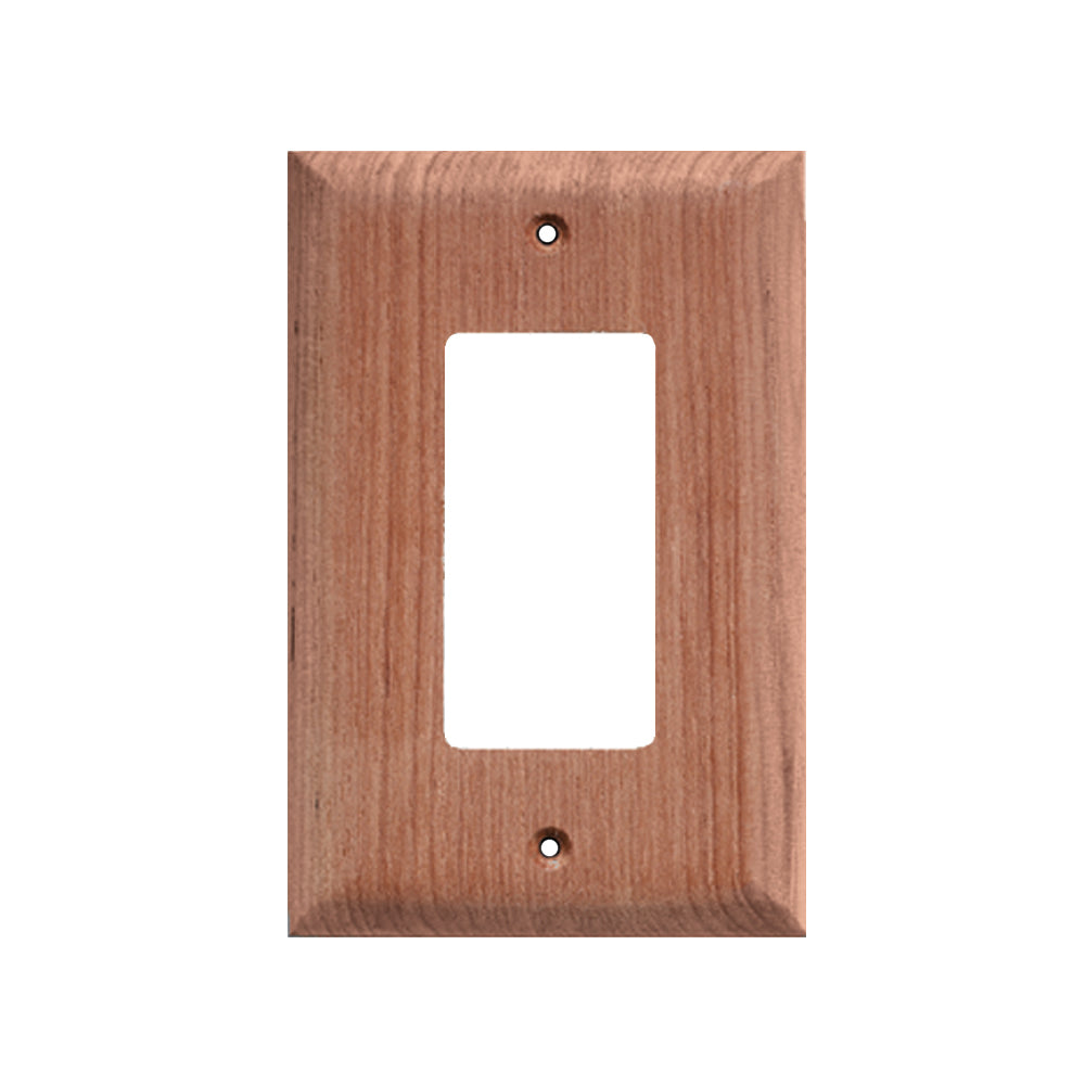 Whitecap Teak Ground Fault Outlet Cover/Receptacle Plate - Deckhand Marine Supply
