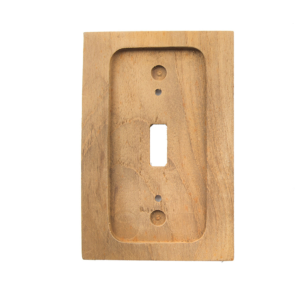 Whitecap Teak Switch Cover/Switch Plate - Deckhand Marine Supply
