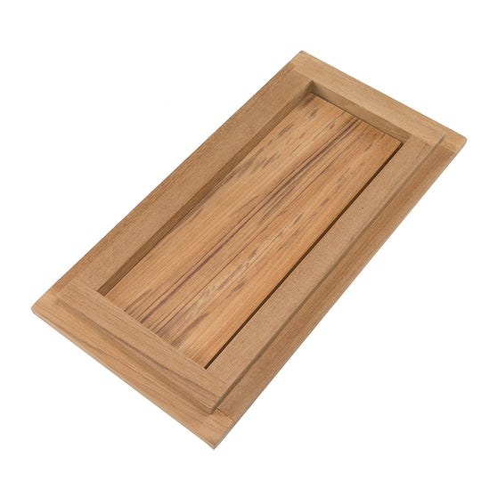 Whitecap Teak Drawer/Door Front & Frame - 12"W x 6"H - Deckhand Marine Supply