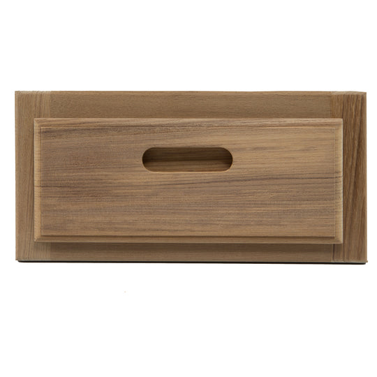 Whitecap Teak Drawer/Door Front & Frame - 12"W x 6"H - Deckhand Marine Supply