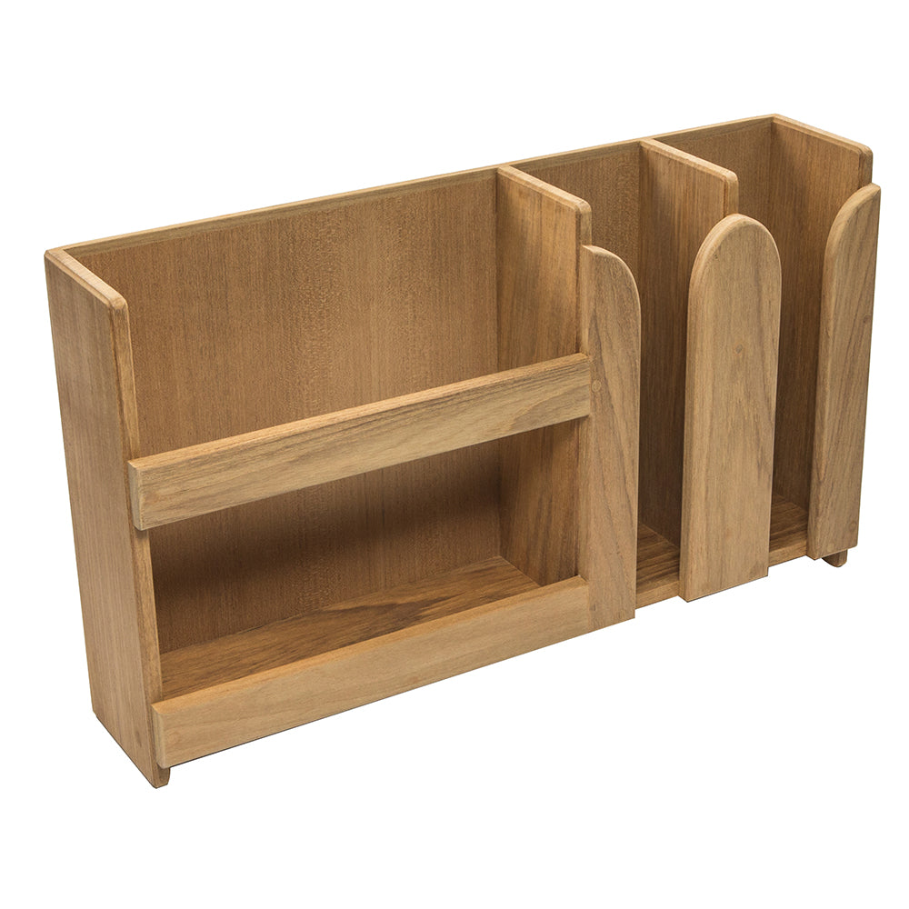 Whitecap Teak Dish/Cup Holder - Deckhand Marine Supply