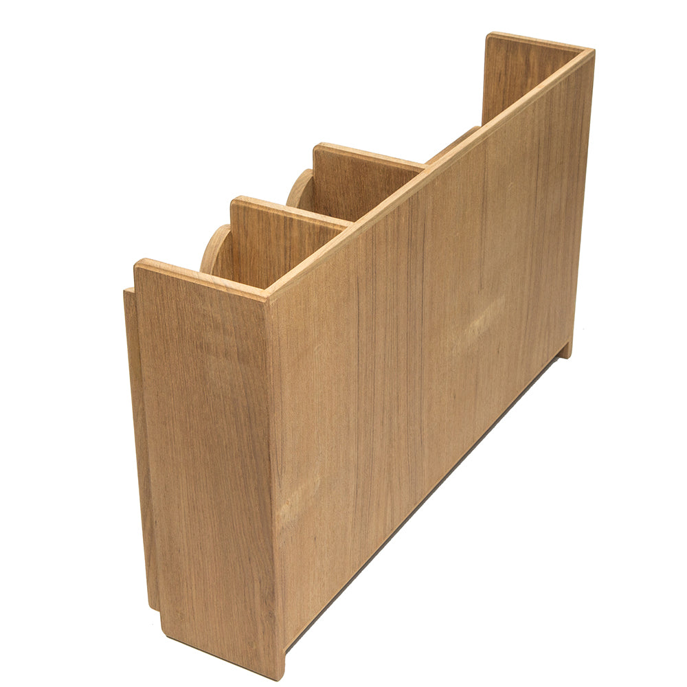 Whitecap Teak Dish/Cup Holder - Deckhand Marine Supply