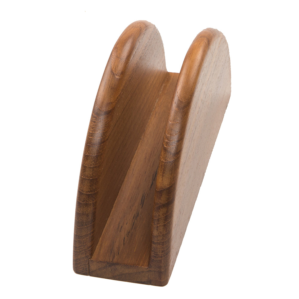 Whitecap Teak Napkin Holder - Deckhand Marine Supply