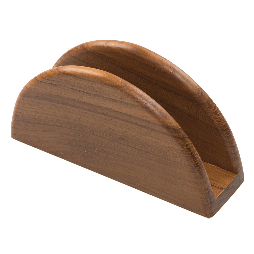 Whitecap Teak Napkin Holder - Deckhand Marine Supply