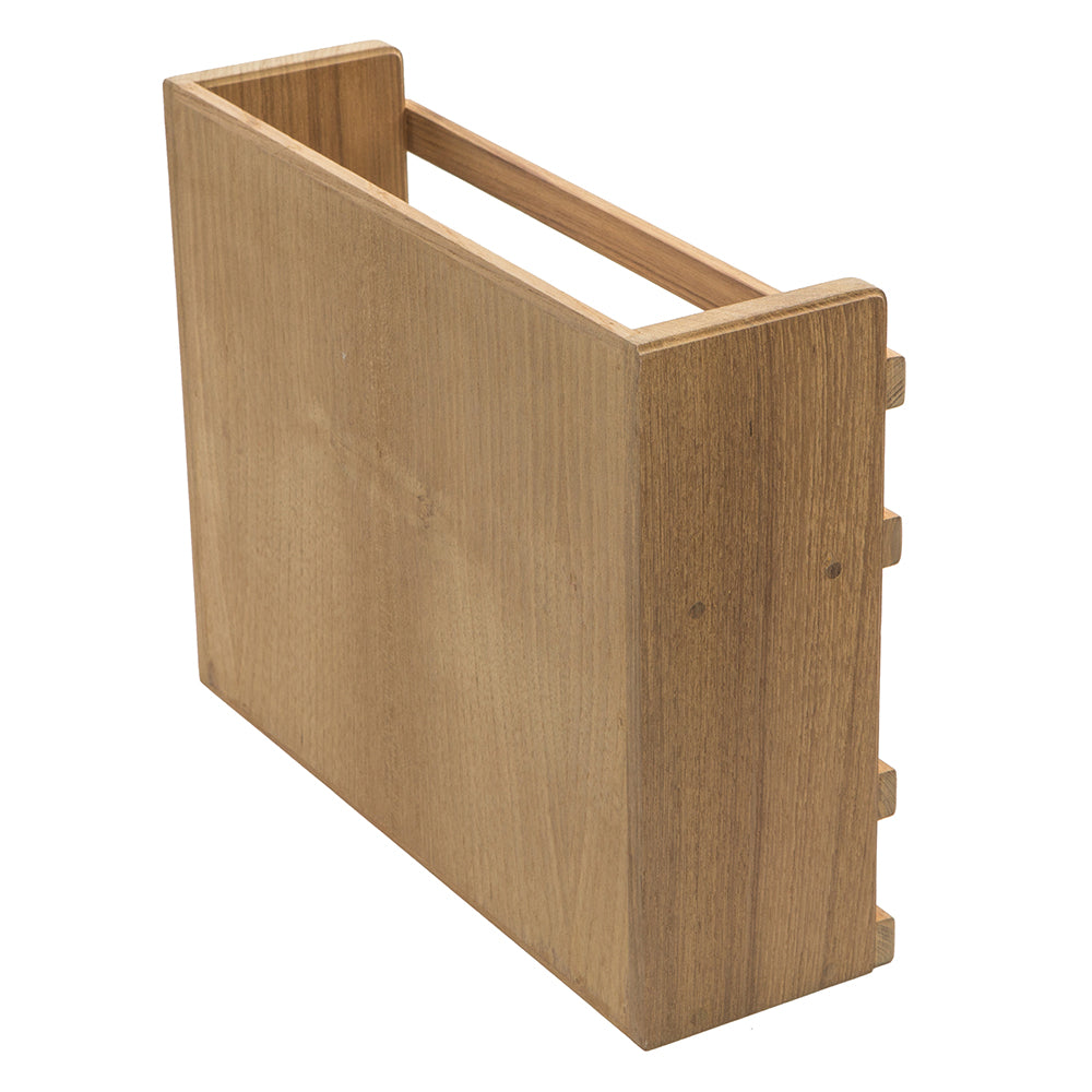 Whitecap Teak Two-Tier Spice Rack - Deckhand Marine Supply