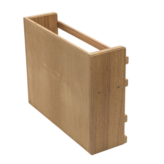Whitecap Teak Two-Tier Spice Rack - Deckhand Marine Supply