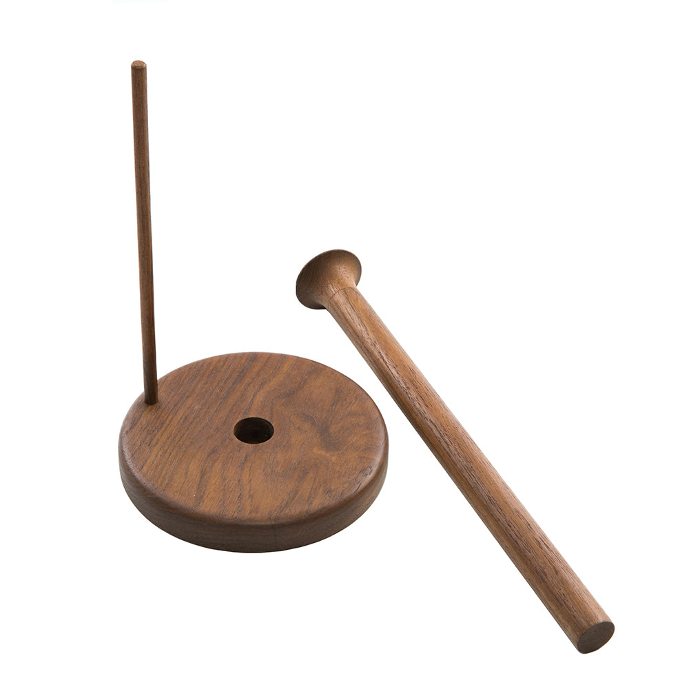 Whitecap Teak Stand-Up Paper Towel Holder - Deckhand Marine Supply