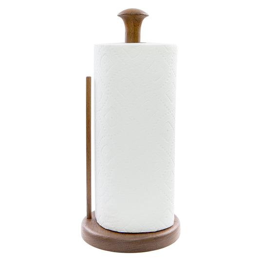 Whitecap Teak Stand-Up Paper Towel Holder - Deckhand Marine Supply