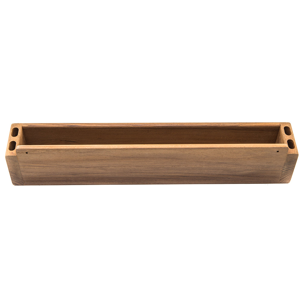 Whitecap Teak Navigation Tray - Deckhand Marine Supply