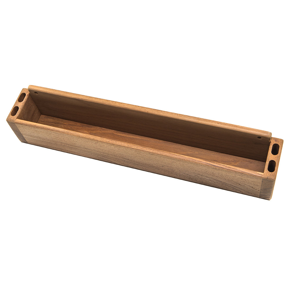Whitecap Teak Navigation Tray - Deckhand Marine Supply