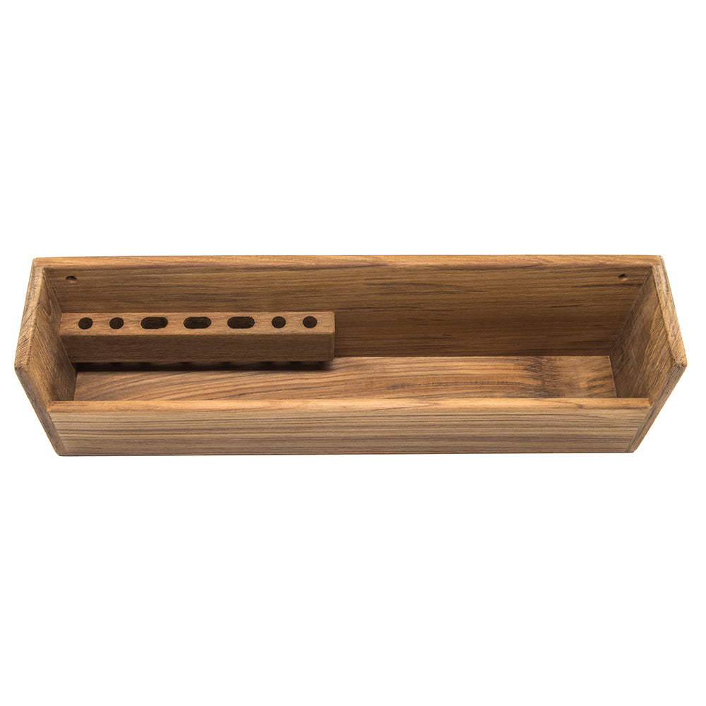 Whitecap Teak Navigation Rack - Deckhand Marine Supply