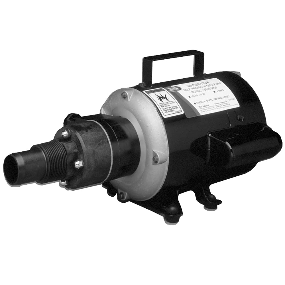 Jabsco Macerator Pump - 115V - Deckhand Marine Supply