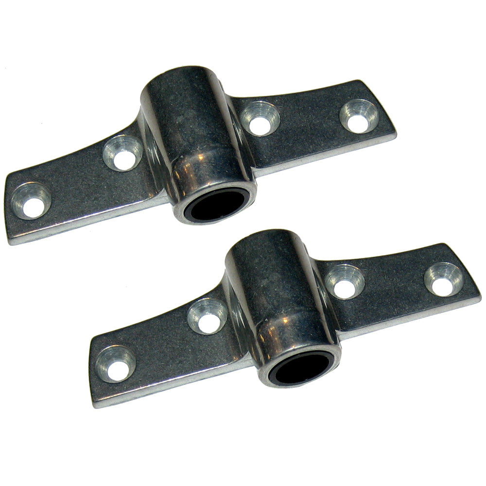 Perko Side Mount Rowlock Socket - Zinc - Deckhand Marine Supply