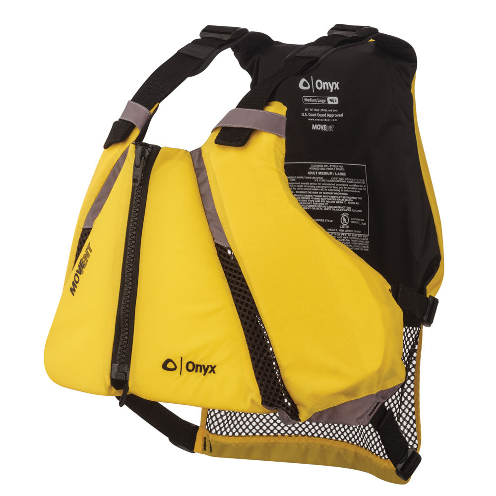 Onyx MoveVent Curve Paddle Sports Life Vest - XL/2XL - Deckhand Marine Supply