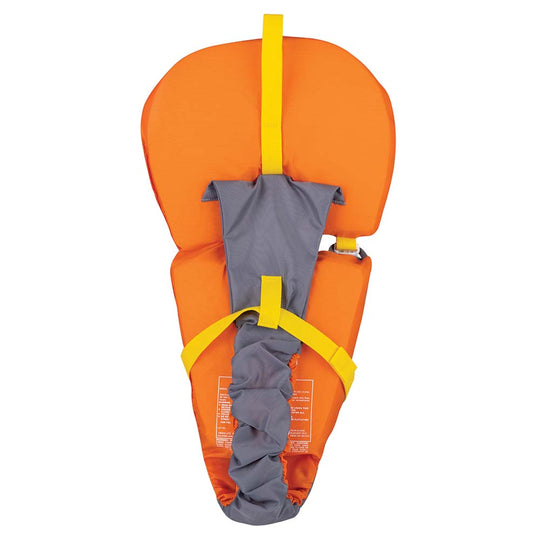 Full Throttle Baby-Safe Vest - Infant to 30lbs - Orange/Grey - Deckhand Marine Supply