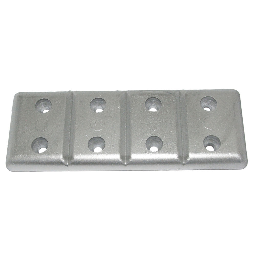 Tecnoseal TEC-40 Hull Plate Anode - Zinc - Deckhand Marine Supply