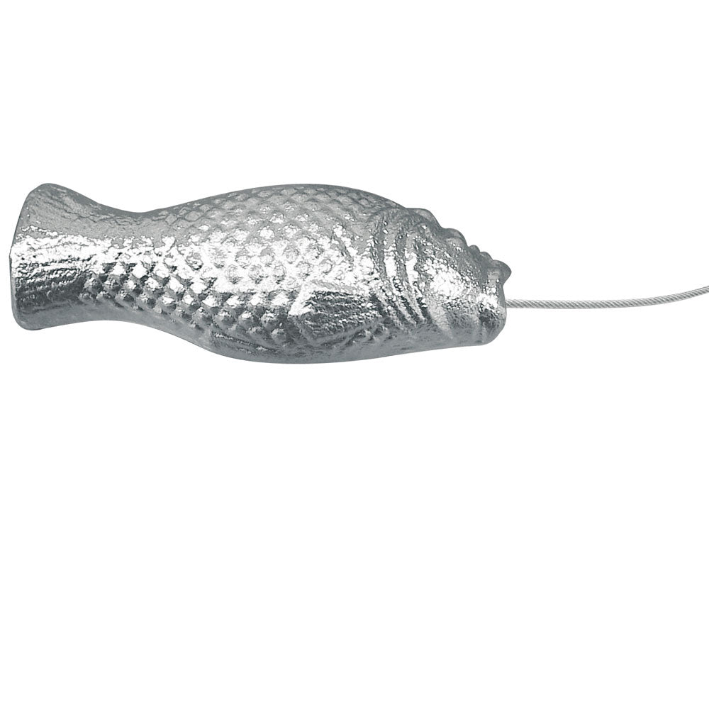 Tecnoseal Grouper Suspended Anode w/Cable & Clamp - Zinc - Deckhand Marine Supply