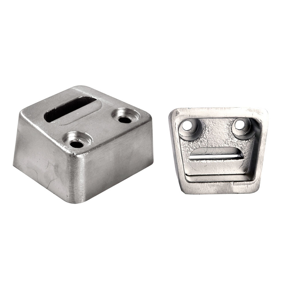 Tecnoseal Outdrive Anode Plate - Zinc - Volvo SX - Deckhand Marine Supply