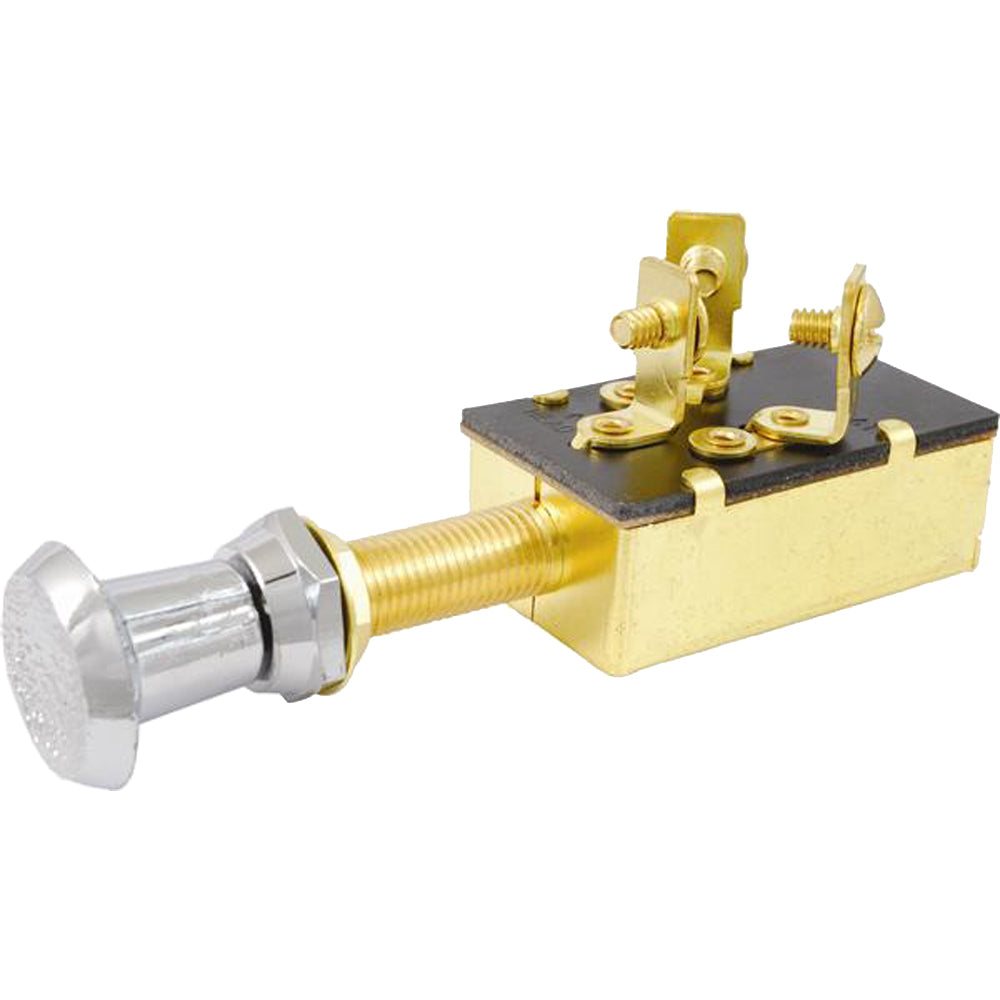 Attwood Push/Pull Switch - Three-Position - Off/On/On - Deckhand Marine Supply
