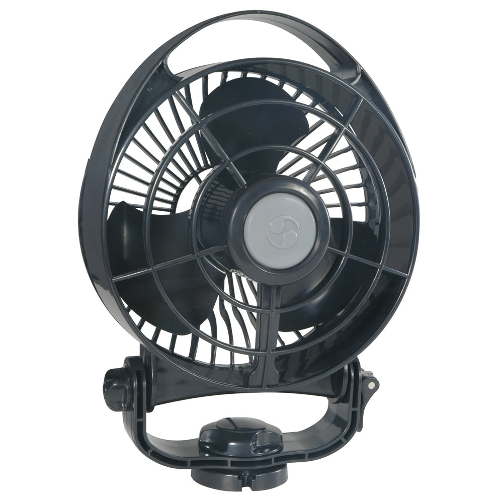 SEEKR by Caframo Bora 748 12V 3-Speed 6" Marine Fan - Black - Deckhand Marine Supply