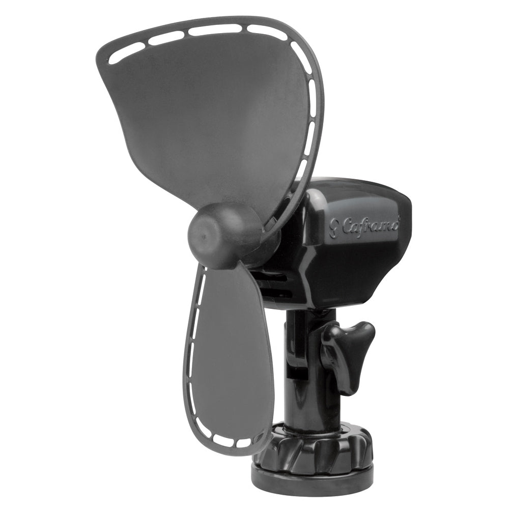 SEEKR by Caframo Ultimate 757 24V 2-Speed 7" Fan - Direct Wire - Black - Deckhand Marine Supply