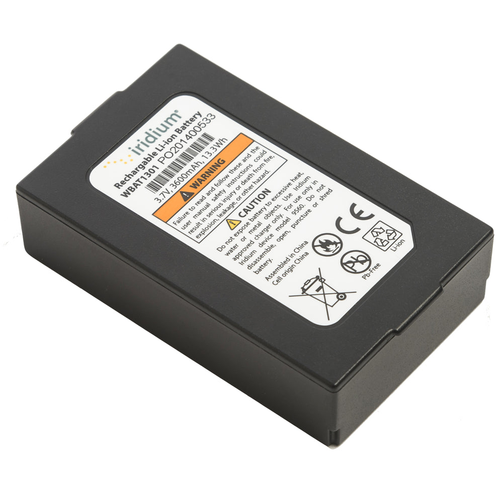 Iridium GO! Rechargeable Li-Ion Battery  - 3500mAh - Deckhand Marine Supply