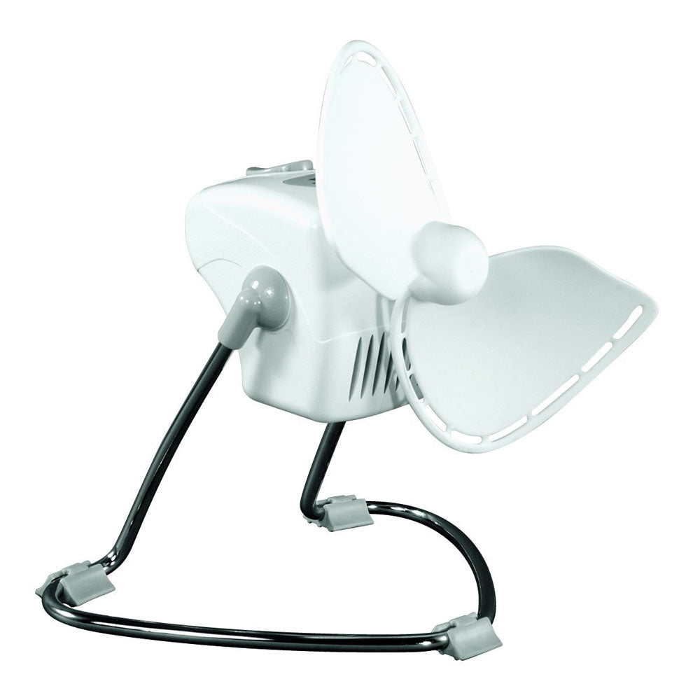 SEEKR by Caframo Chinook 707 120V AC 2-Speed 7" Fan - White - Deckhand Marine Supply