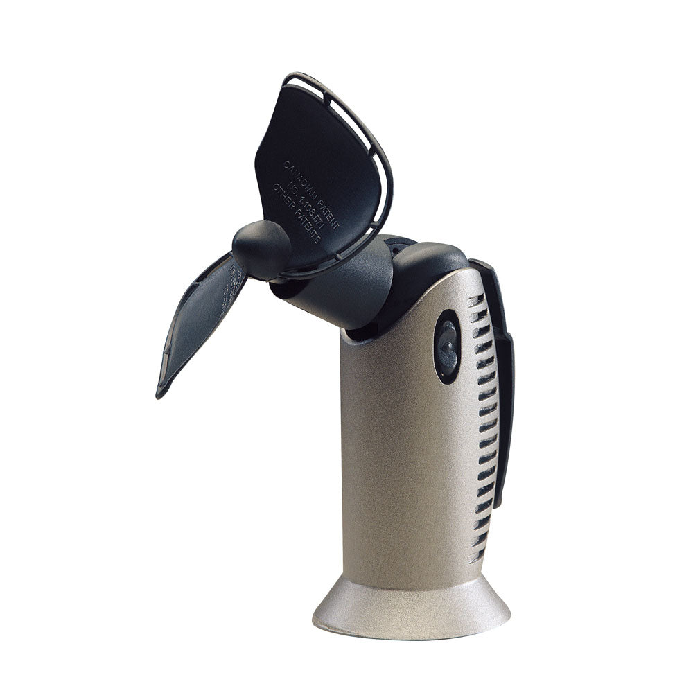 SEEKR by Caframo Tiny Tornado II 827 4.5" Handheld 1-Speed Fan - Black - Deckhand Marine Supply