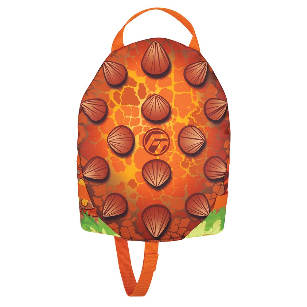 Full Throttle Water Buddies Life Vest - Child 30-50lbs - Dinosaurs - Deckhand Marine Supply