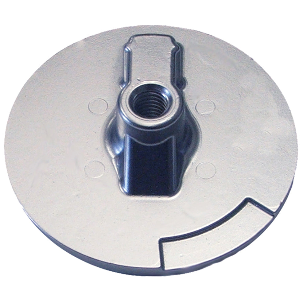 Tecnoseal Trim Plate Anode - Zinc Flat Mercury Alpha f/Engines - Deckhand Marine Supply