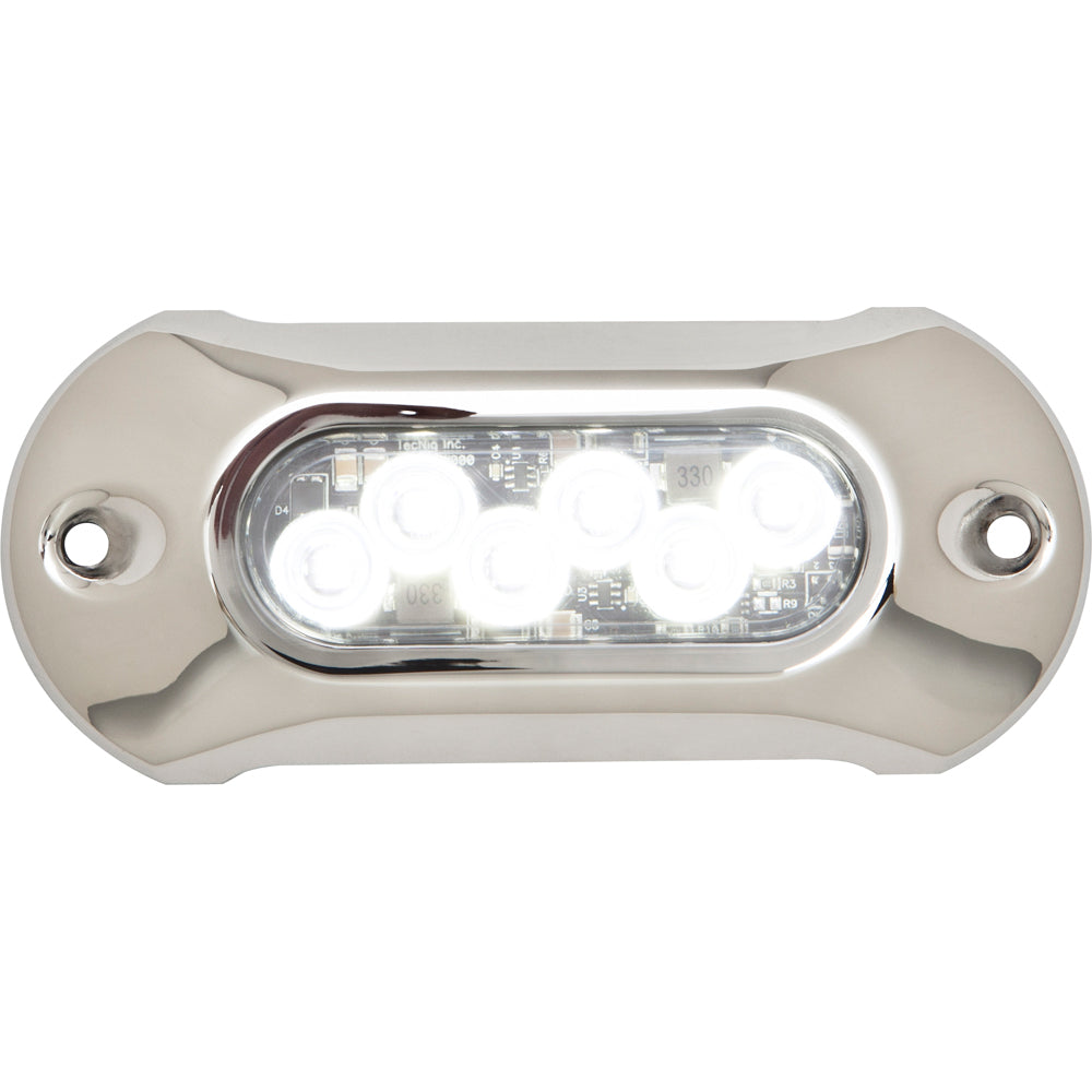 Attwood Light Armor Underwater LED Light - 6 LEDs - White - Deckhand Marine Supply