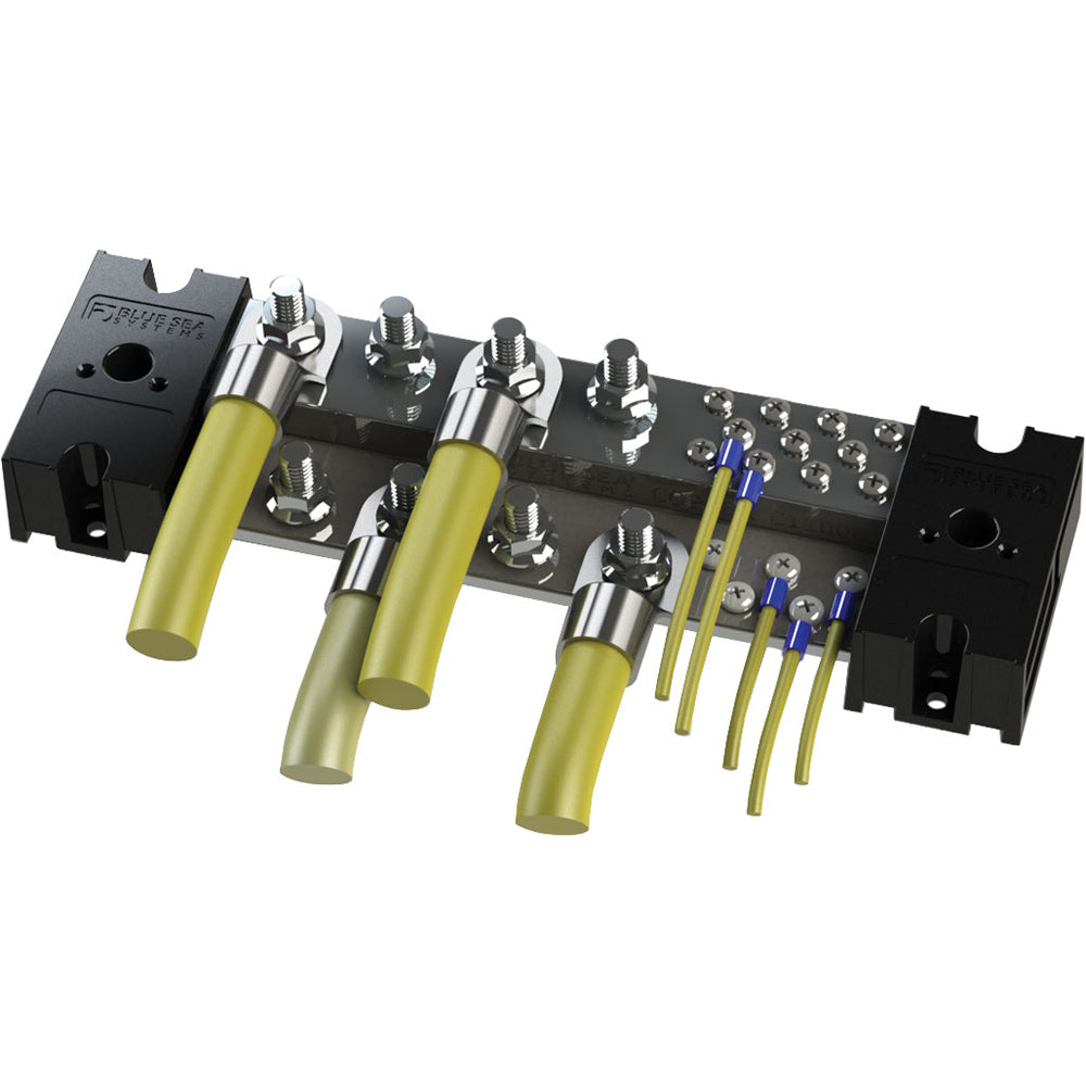 Blue Sea PowerBar 1000 - 8 3/8" Terminal Studs w/Cover - Deckhand Marine Supply