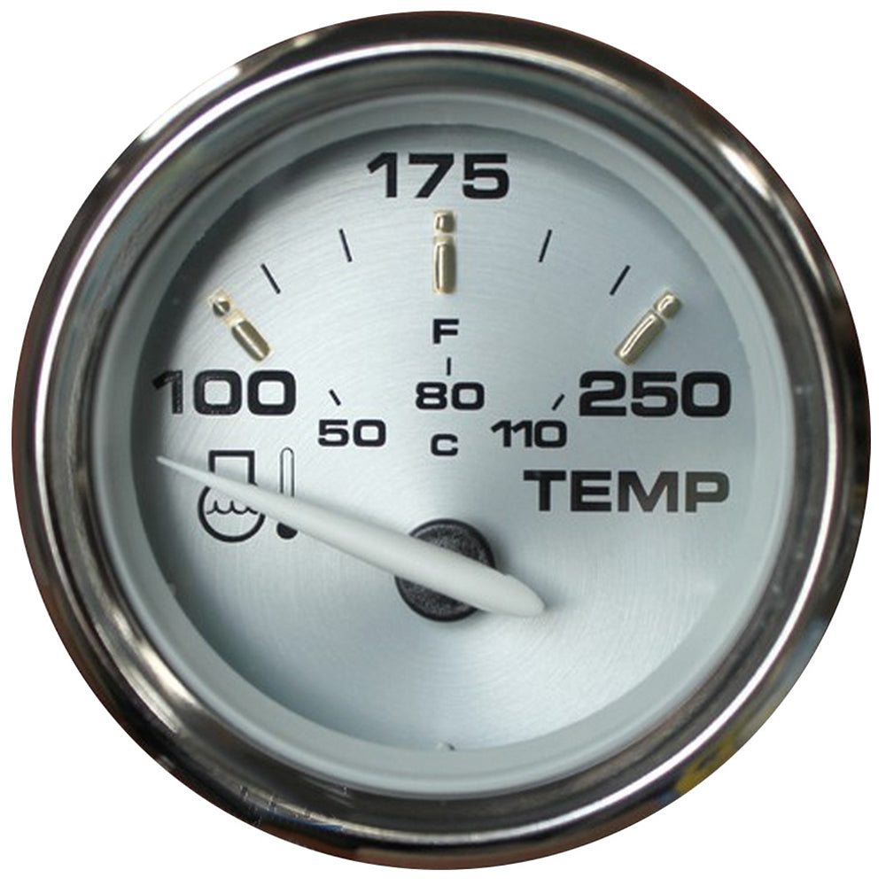 Faria Kronos 2" Water Temperature Gauge - Deckhand Marine Supply