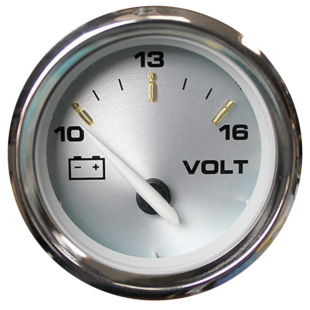 Faria Kronos 2" Voltmeter - Deckhand Marine Supply