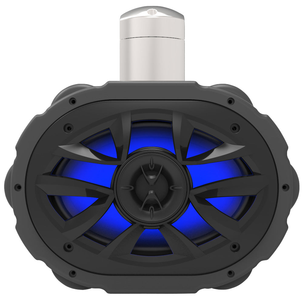 Boss Audio 6" x 9" MRWT69RGB RGB Waketower Speaker - Black - Deckhand Marine Supply