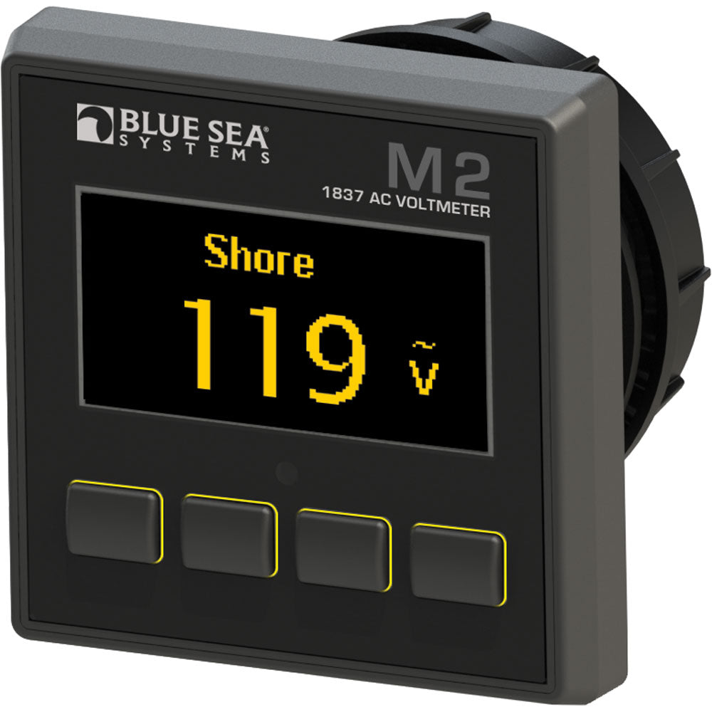 Blue Sea 1837 M2 AC Voltmeter - Deckhand Marine Supply