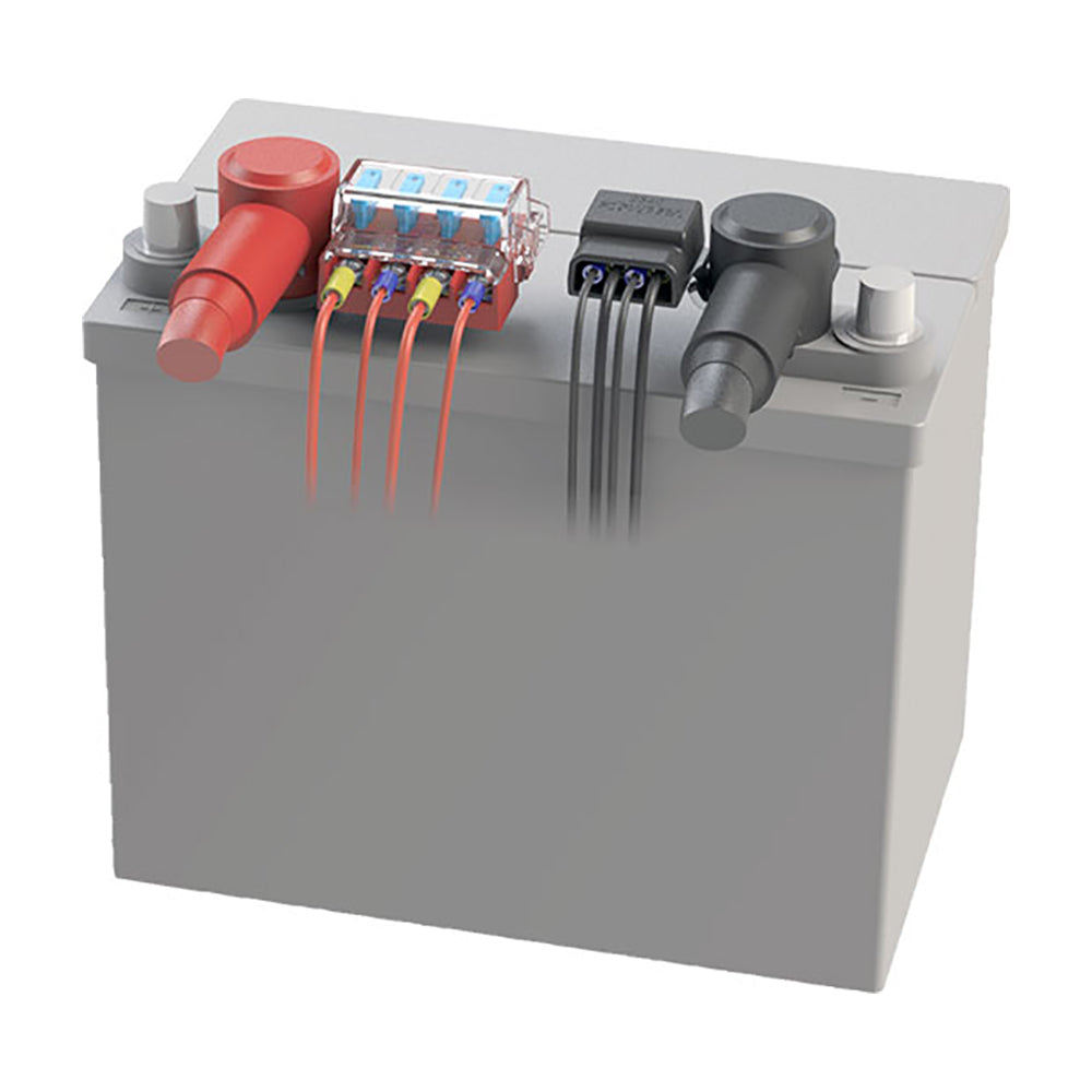 Blue Sea 5024 ST-Blade Battery Terminal Mount Fuse Block Kit - Deckhand Marine Supply